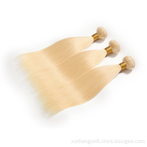 613 30inch raw human blonde hair bundles with frontal, perruque blond virgin hair vendor, remy Brazilian human hair extensions